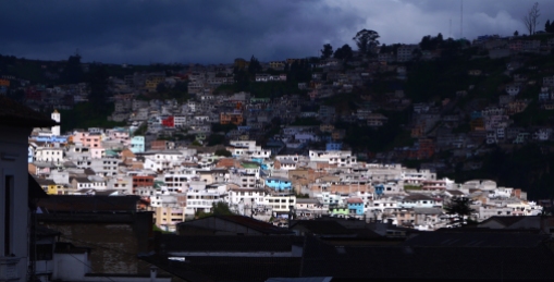 rayon de soleil sur Quito